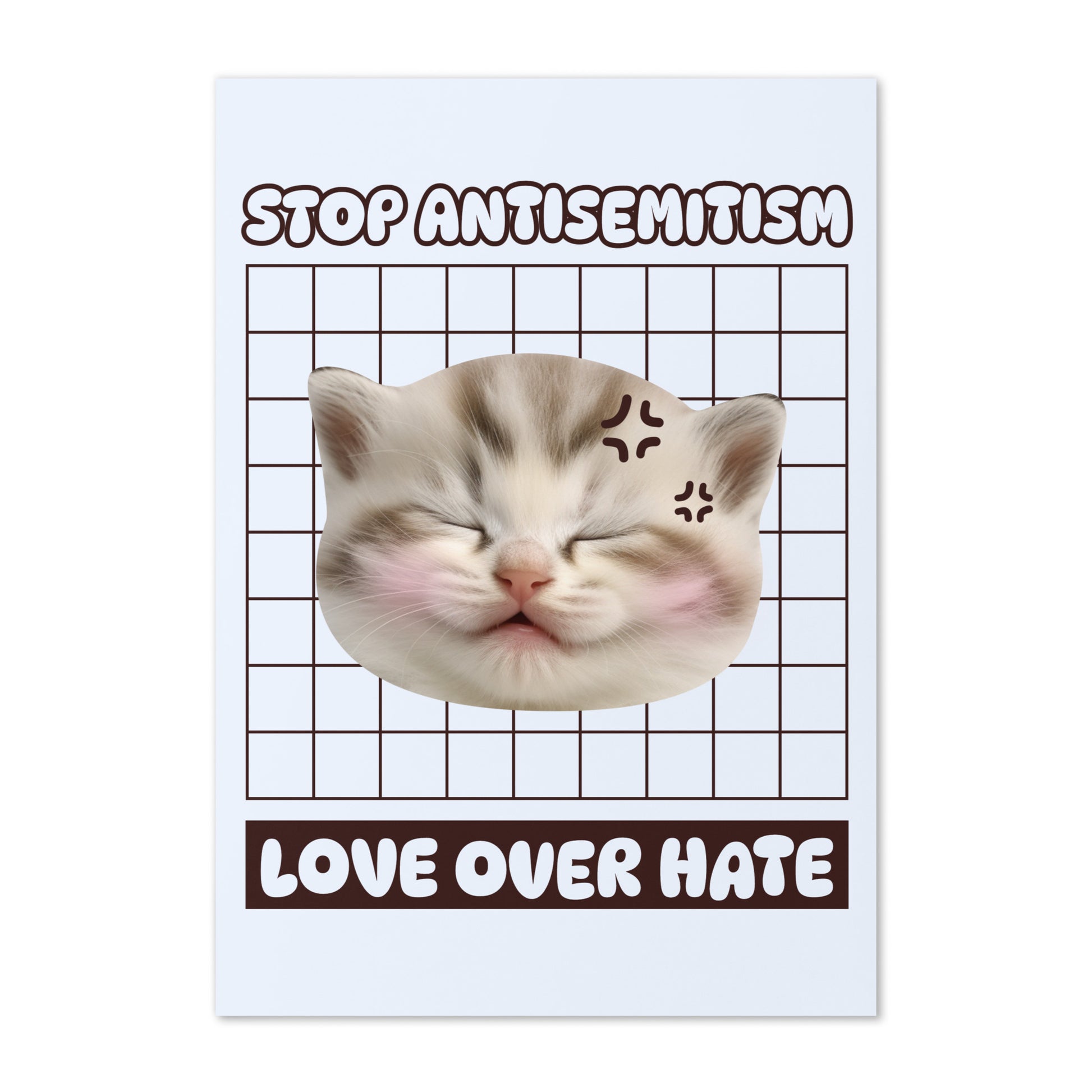 Sweet Cats | Antisemitism | Greeting Card