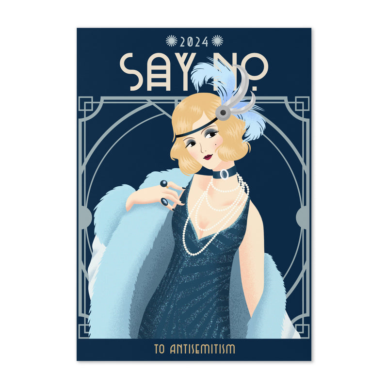 Art Deco Love Story | Greeting Card
