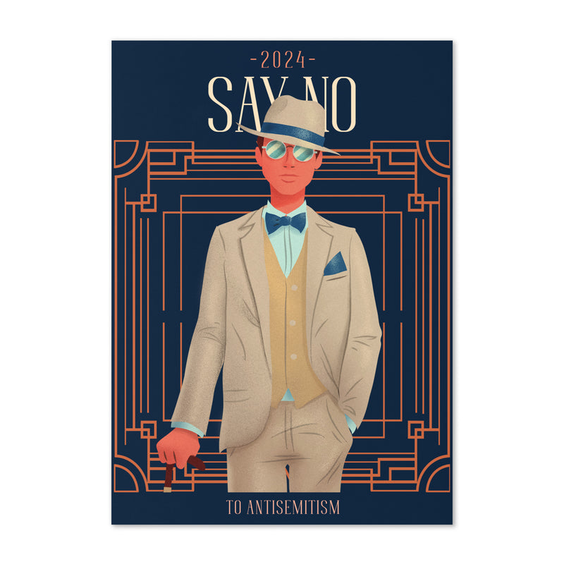 Art Deco Love Story | Greeting Card