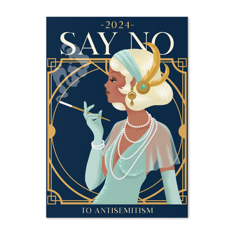 Art Deco Love Story | Greeting Card