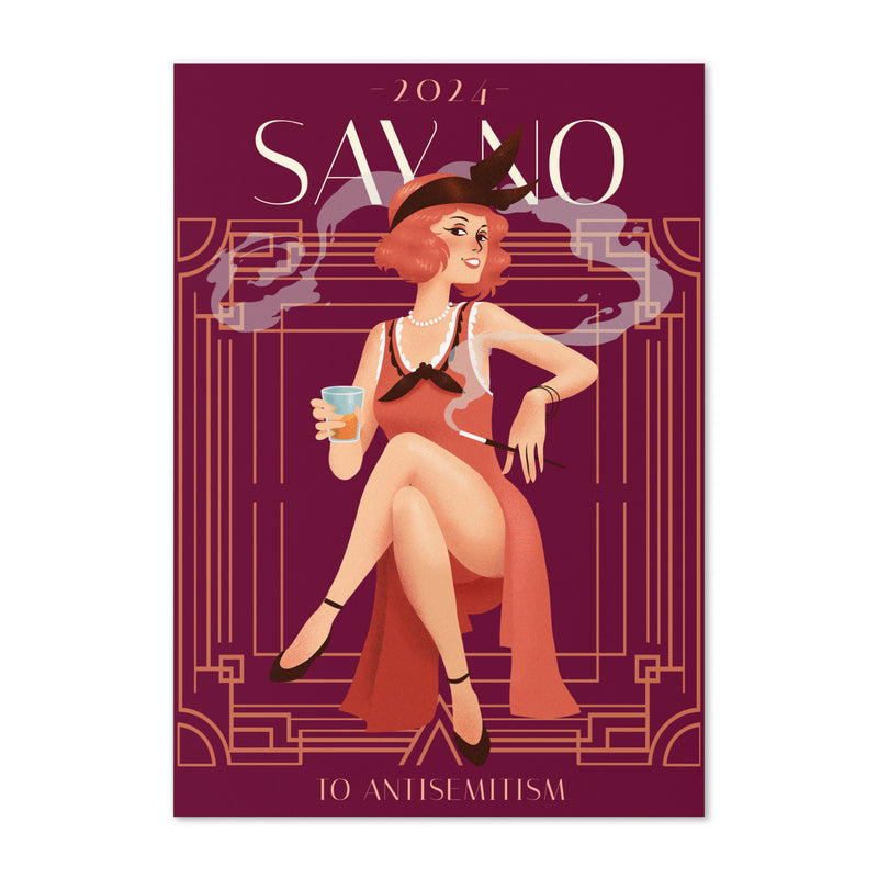 Art Deco Love Story | Greeting Card