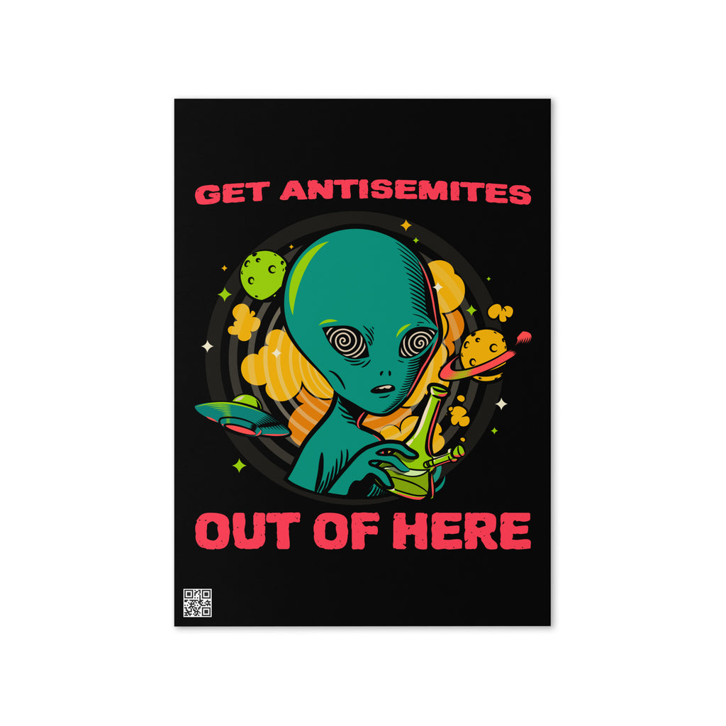 Get Alien Out | Antisemitism | Greeting Card