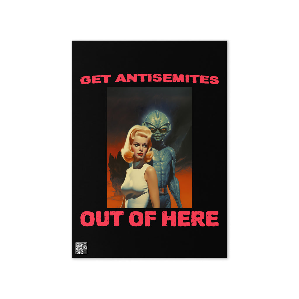 Get Alien Out | Antisemitism | Greeting Card Jouparty