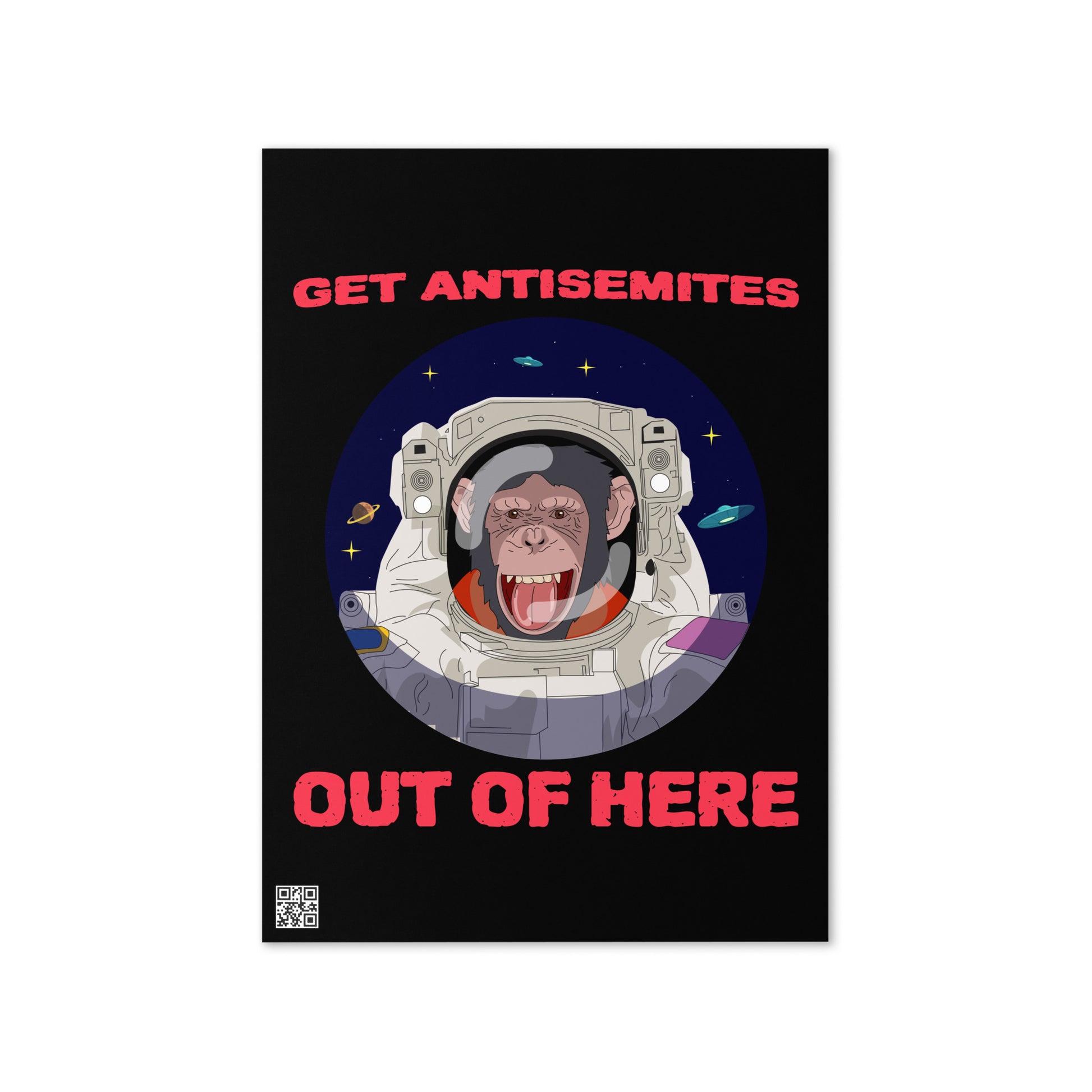 Get Alien Out | Antisemitism | Greeting Card