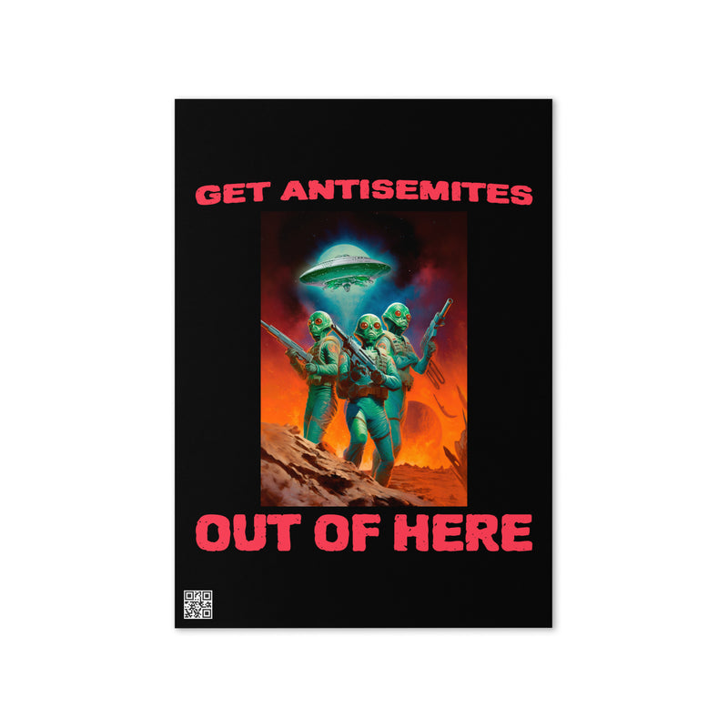 Get Alien Out | Antisemitism | Greeting Card
