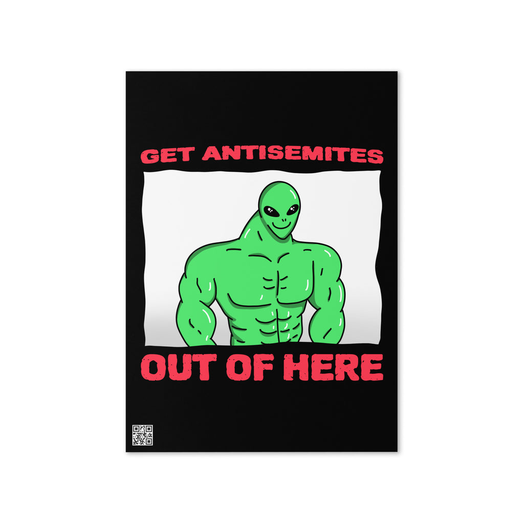 Get Alien Out | Antisemitism | Greeting Card