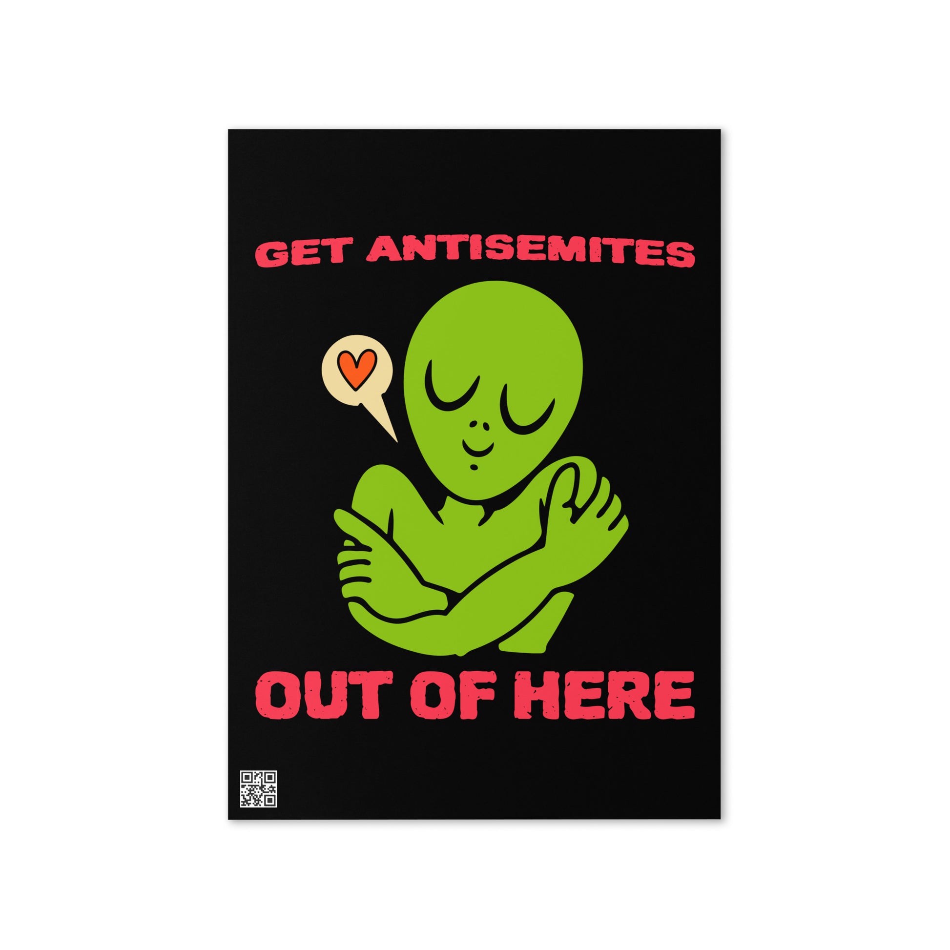 Get Alien Out | Antisemitism | Greeting Card