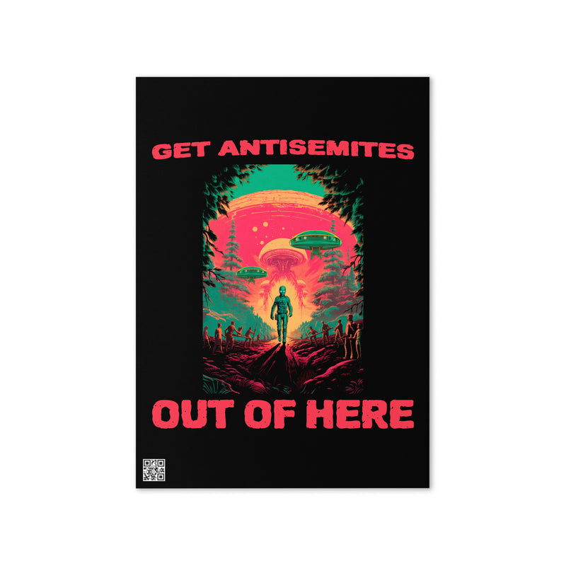 Get Alien Out | Antisemitism | Greeting Card