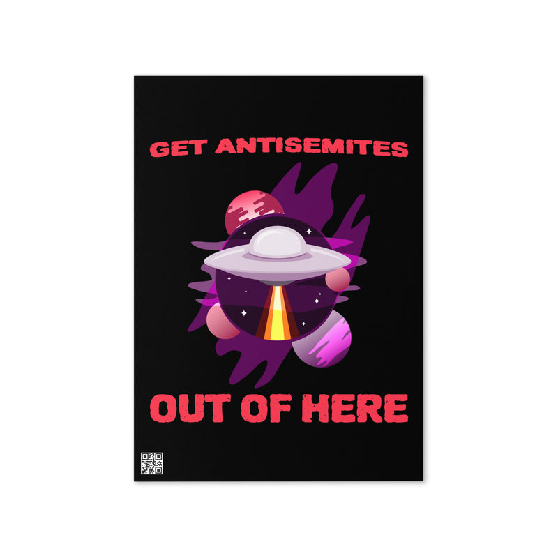 Get Alien Out | Antisemitism | Greeting Card