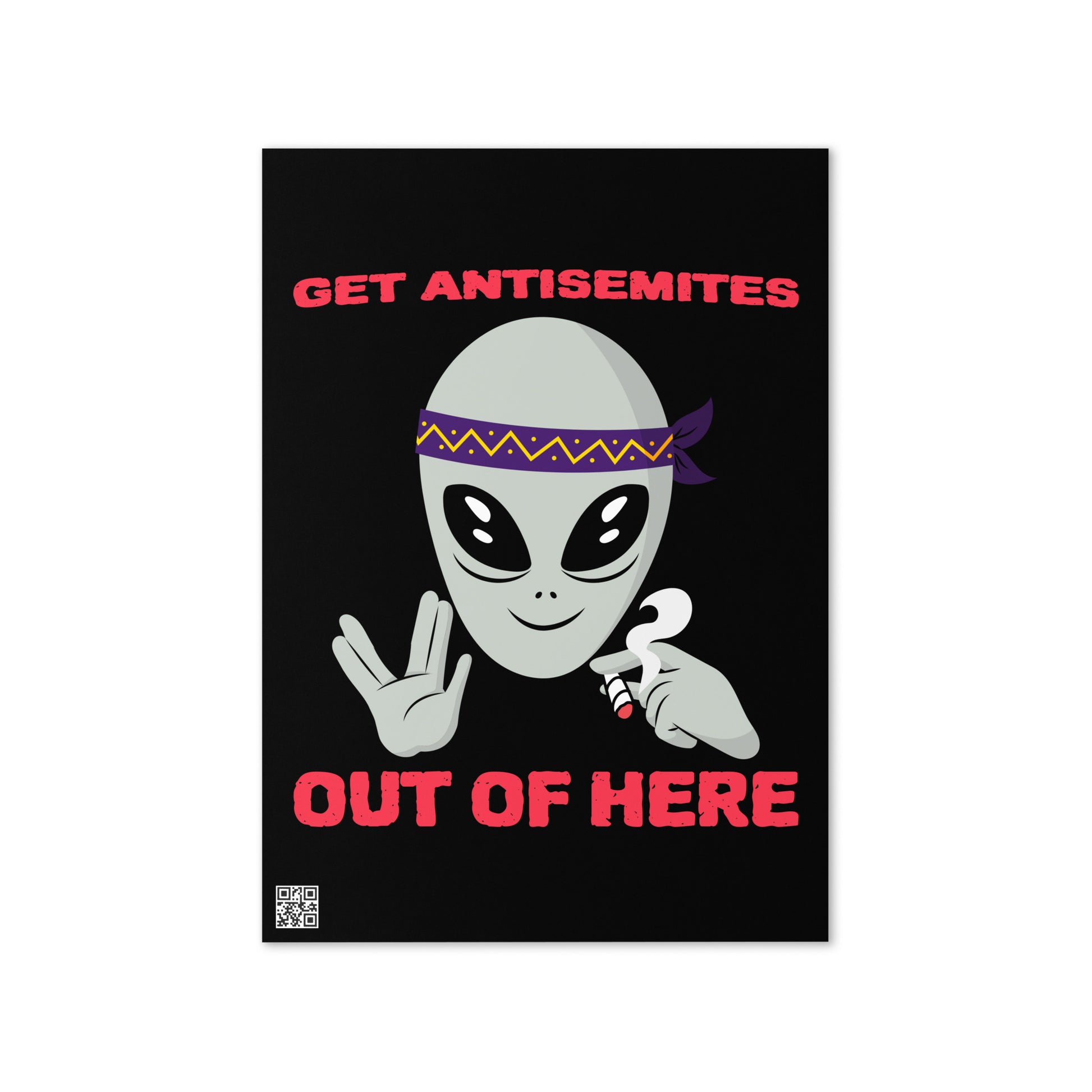 Get Alien Out | Antisemitism | Greeting Card
