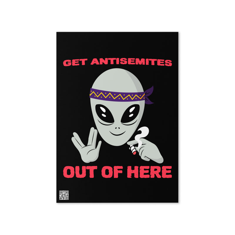 Get Alien Out | Antisemitism | Greeting Card