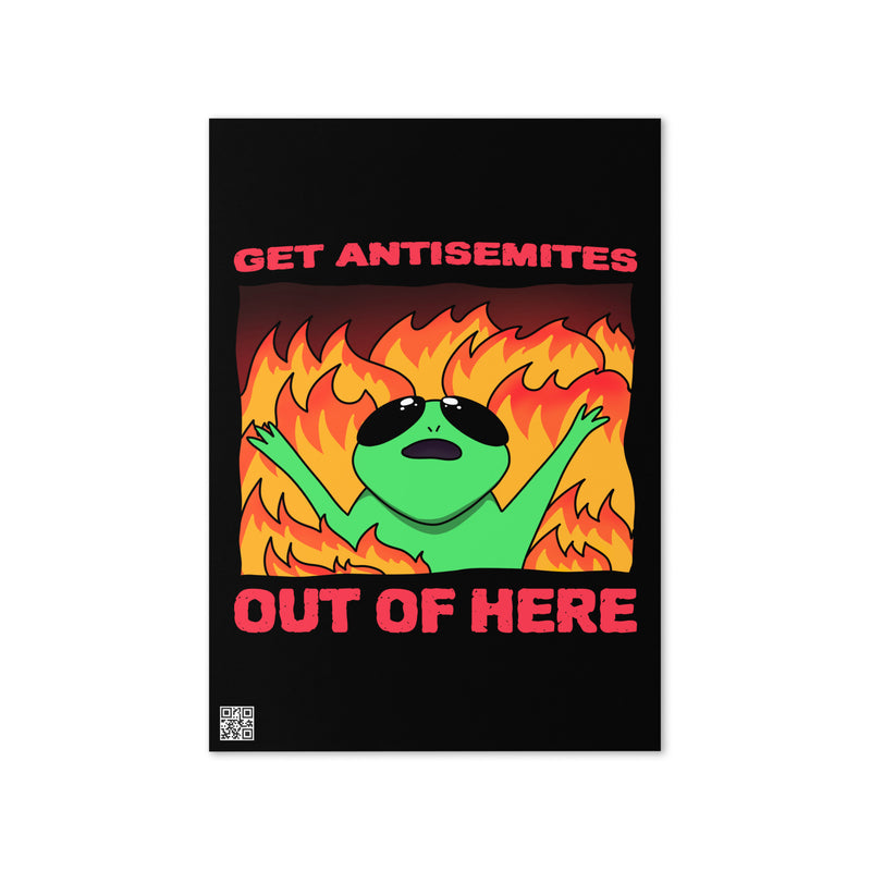 Get Alien Out | Antisemitism | Greeting Card