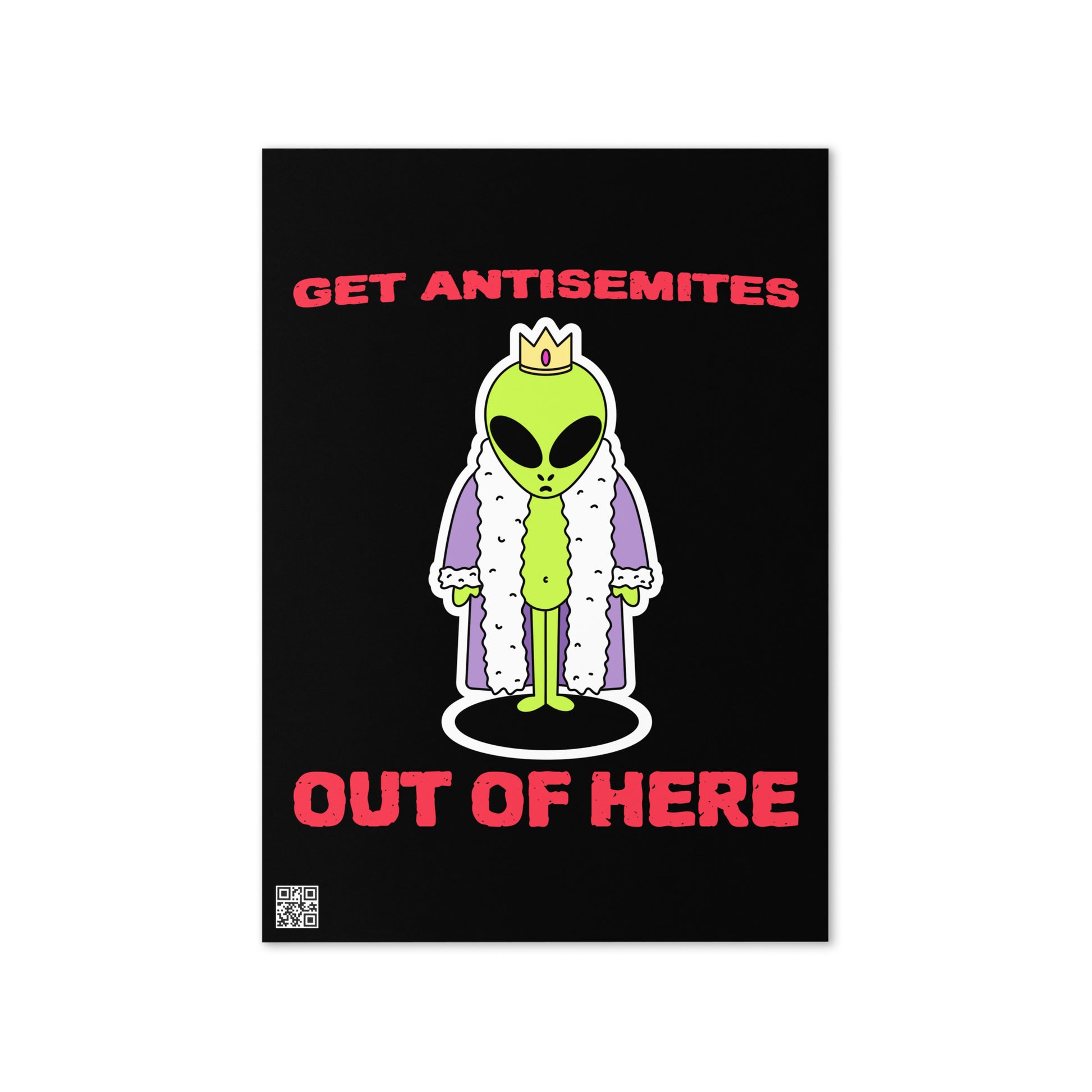 Get Alien Out | Antisemitism | Greeting Card
