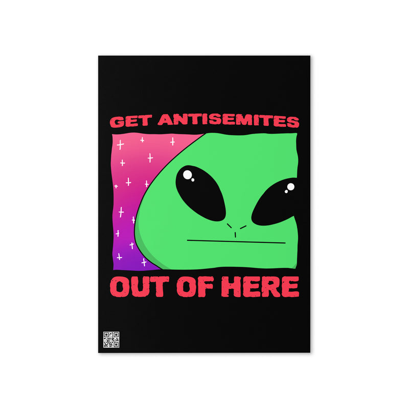Get Alien Out | Antisemitism | Greeting Card