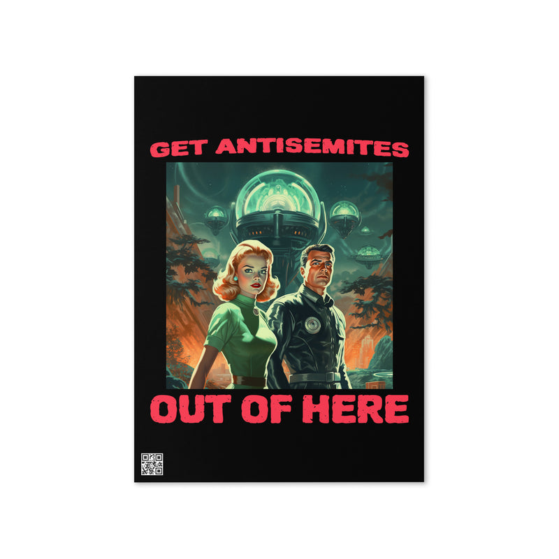 Get Alien Out | Antisemitism | Greeting Card