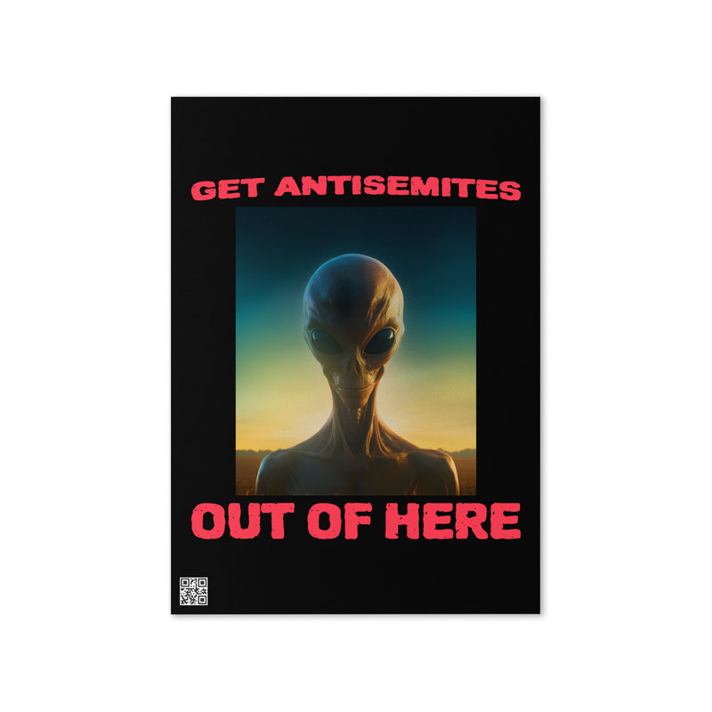 Get Alien Out | Antisemitism | Greeting Card