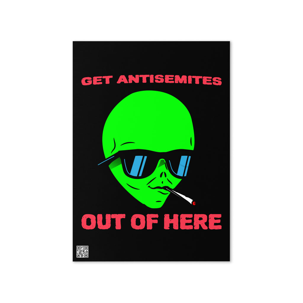 Get Alien Out | Antisemitism | Greeting Card