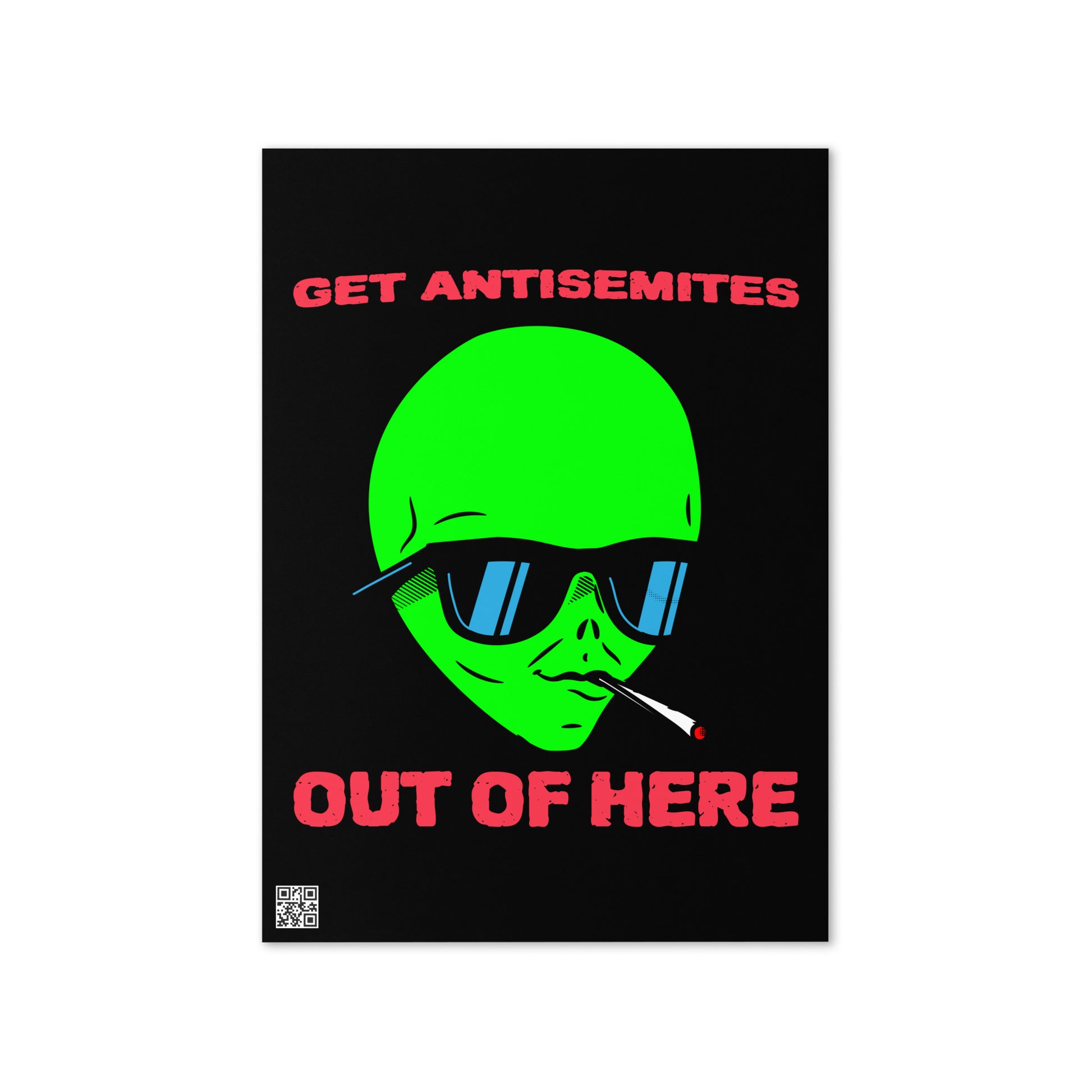 Get Alien Out | Antisemitism | Greeting Card