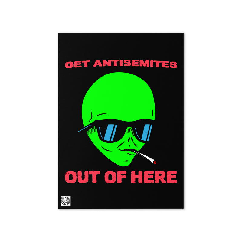 Get Alien Out | Antisemitism | Greeting Card