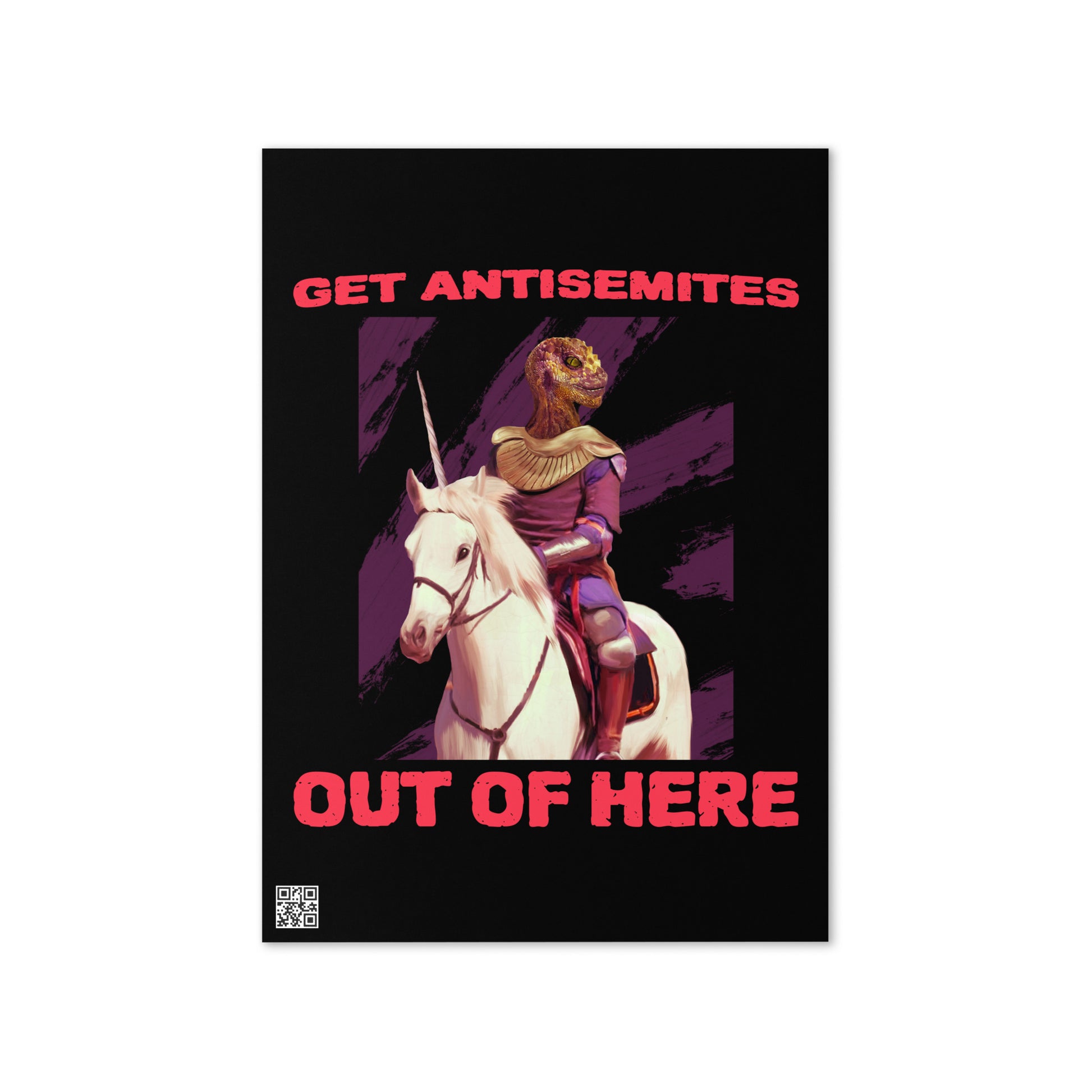 Get Alien Out | Antisemitism | Greeting Card
