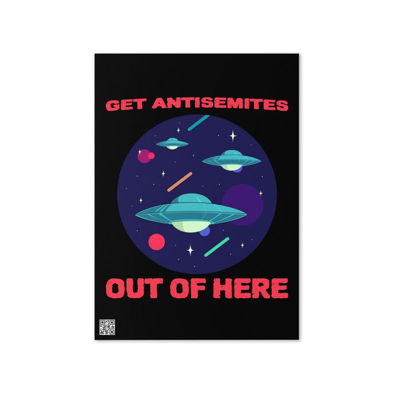 Get Alien Out | Antisemitism | Greeting Card