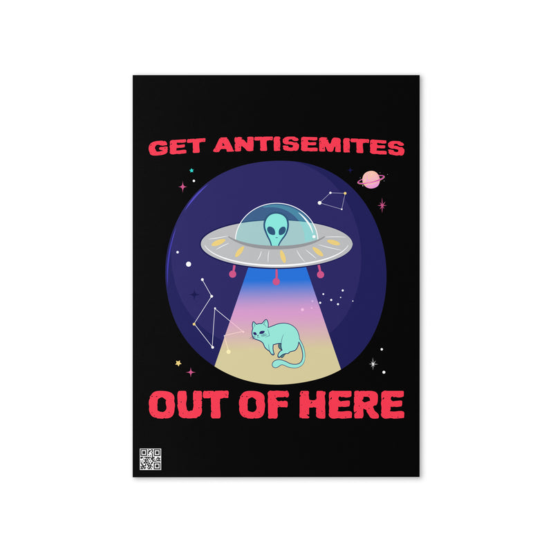 Get Alien Out | Antisemitism | Greeting Card