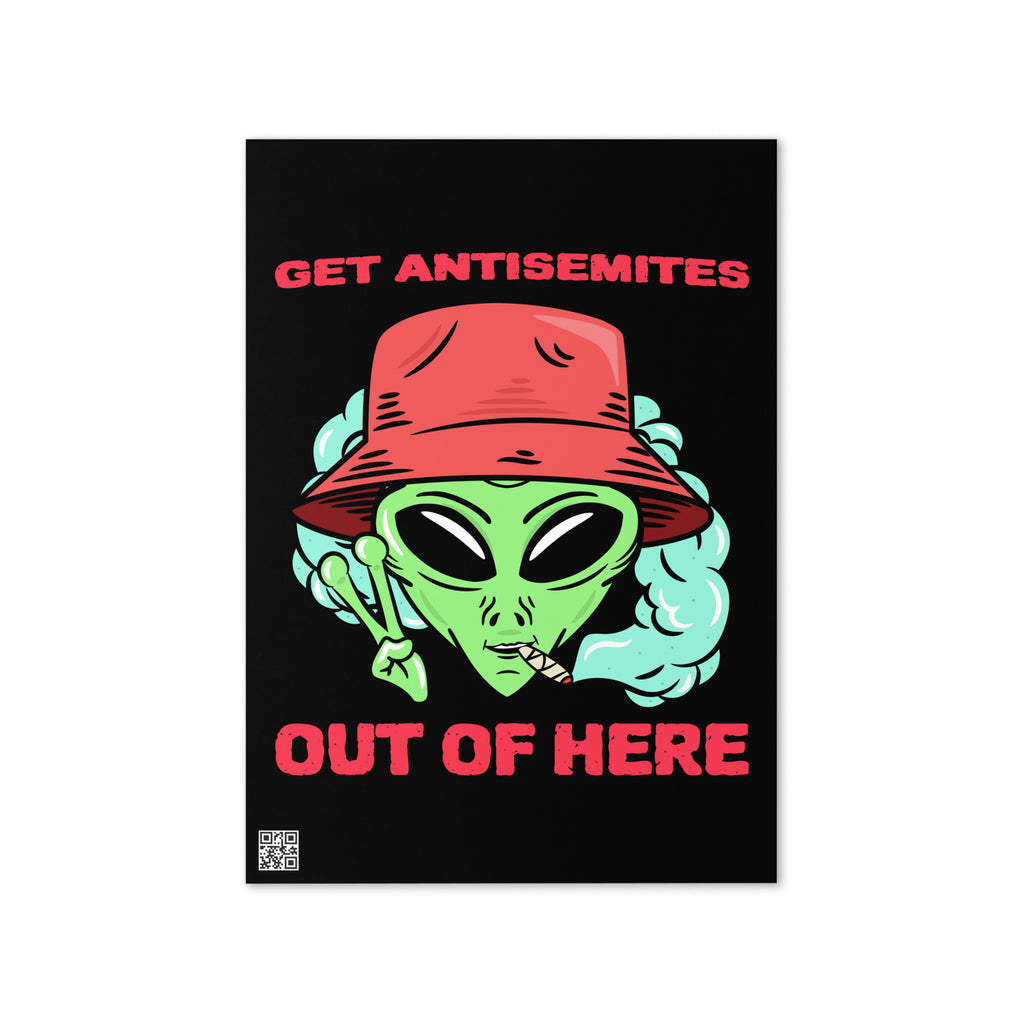 Get Alien Out | Antisemitism | Greeting Card