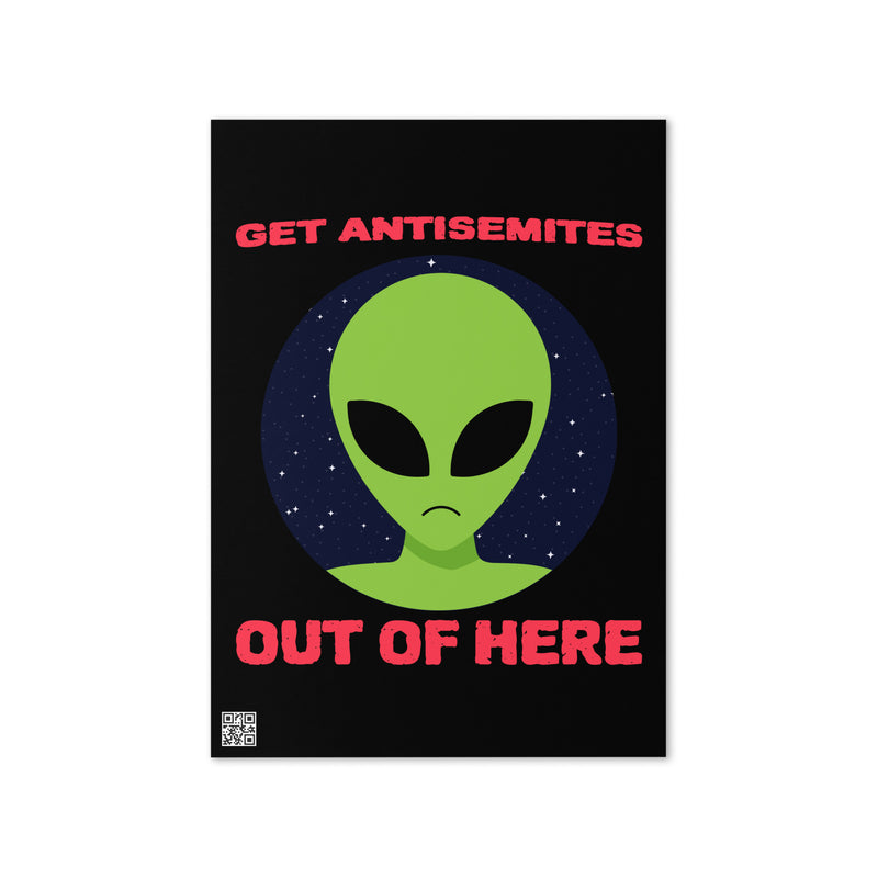 Get Alien Out | Antisemitism | Greeting Card