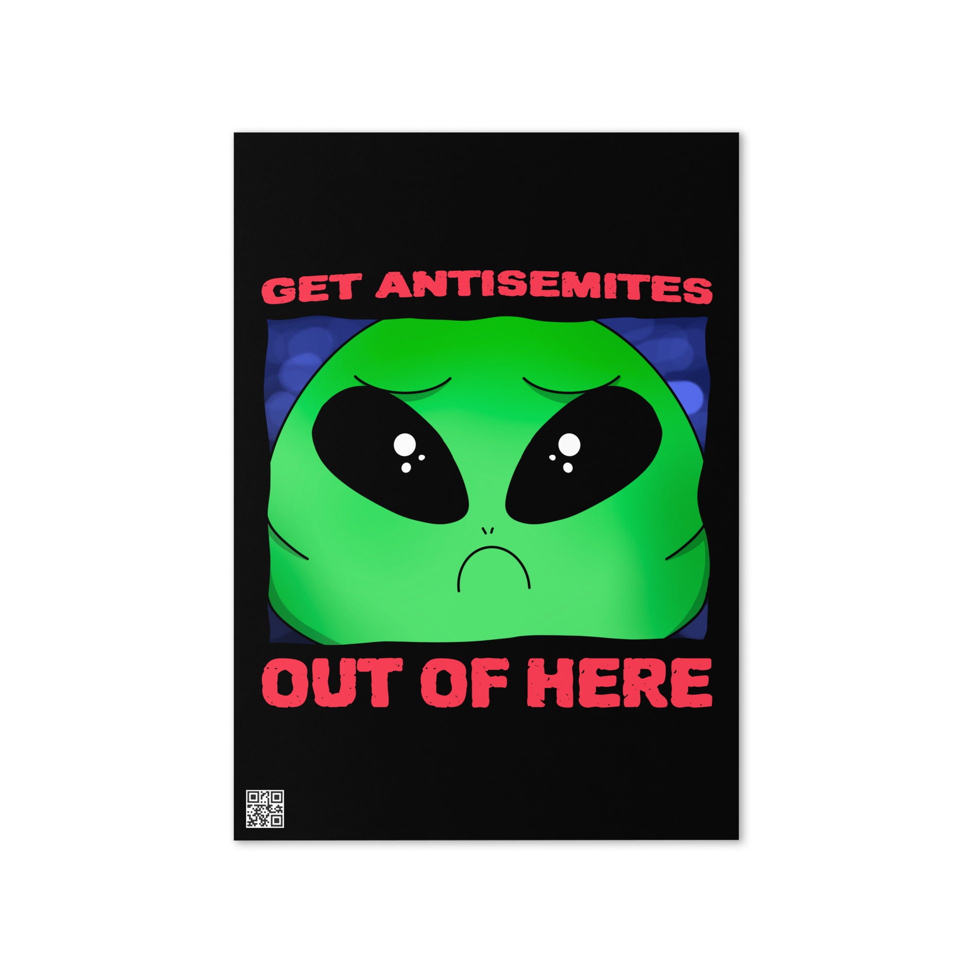 Get Alien Out | Antisemitism | Greeting Card