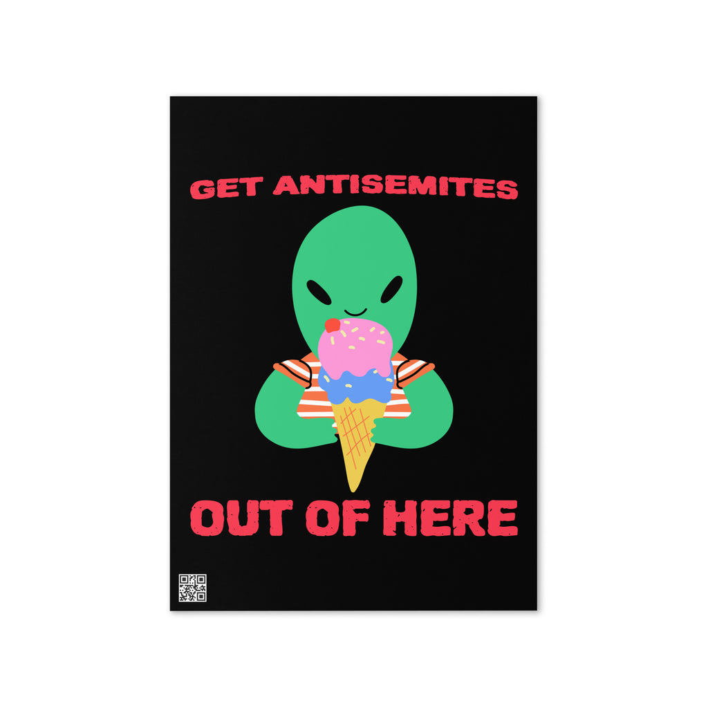 Get Alien Out | Antisemitism | Greeting Card