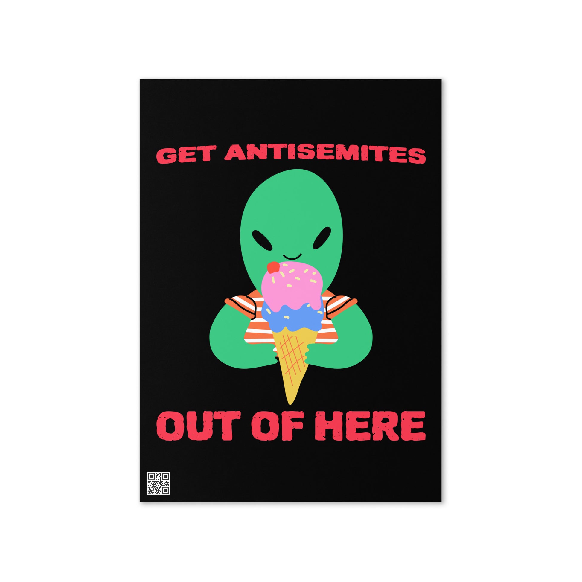Get Alien Out | Antisemitism | Greeting Card