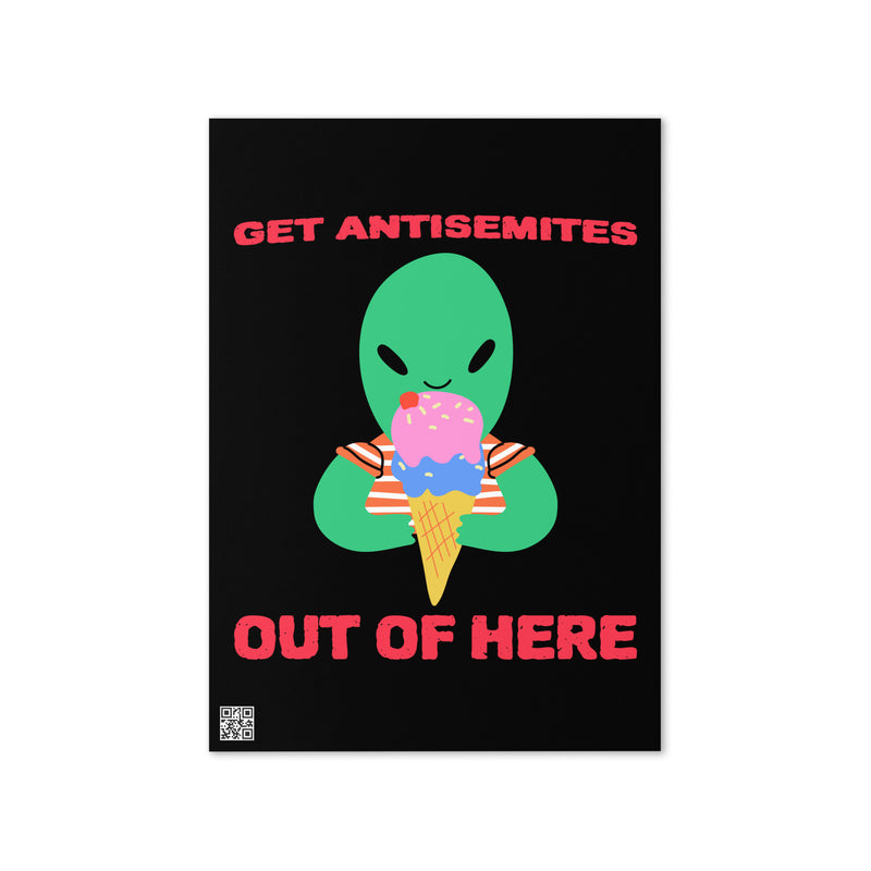 Get Alien Out | Antisemitism | Greeting Card