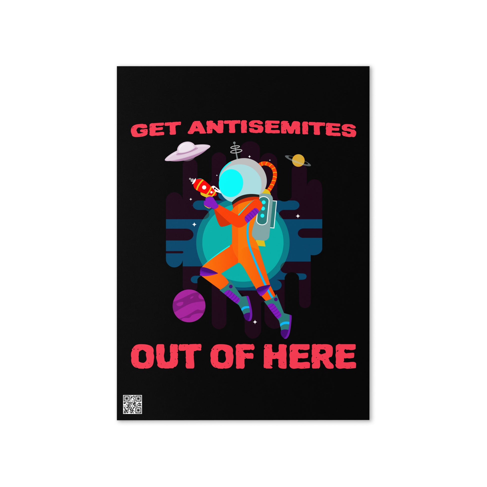 Get Alien Out | Antisemitism | Greeting Card
