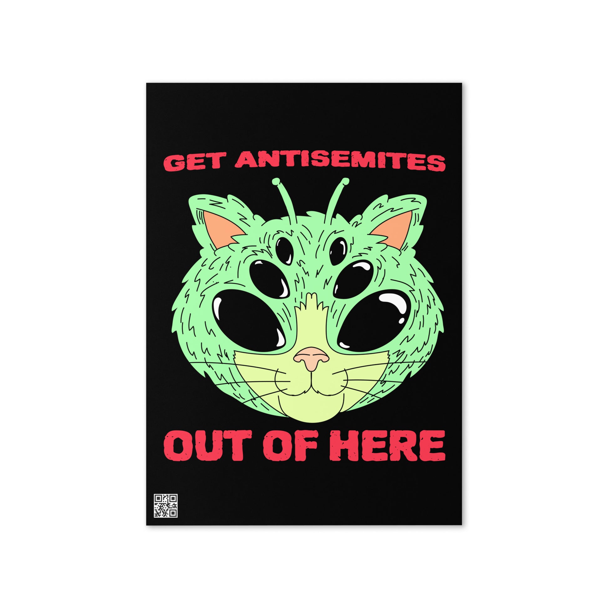 Get Alien Out | Antisemitism | Greeting Card
