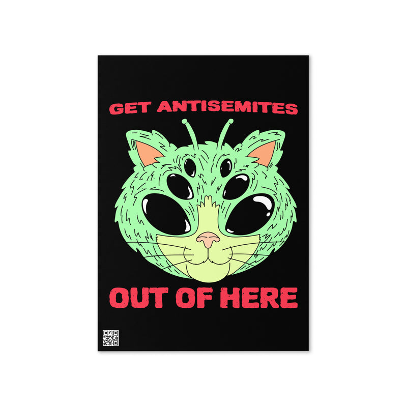 Get Alien Out | Antisemitism | Greeting Card