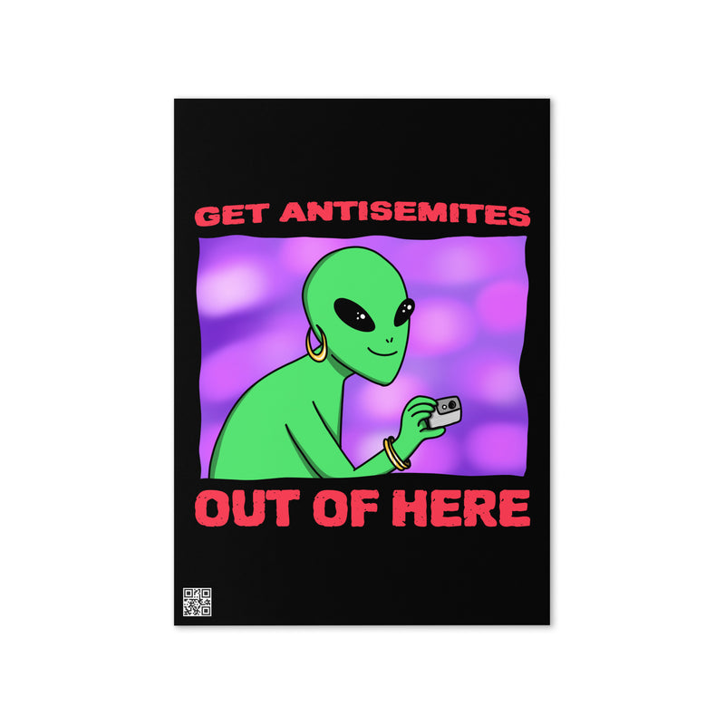 Get Alien Out | Antisemitism | Greeting Card