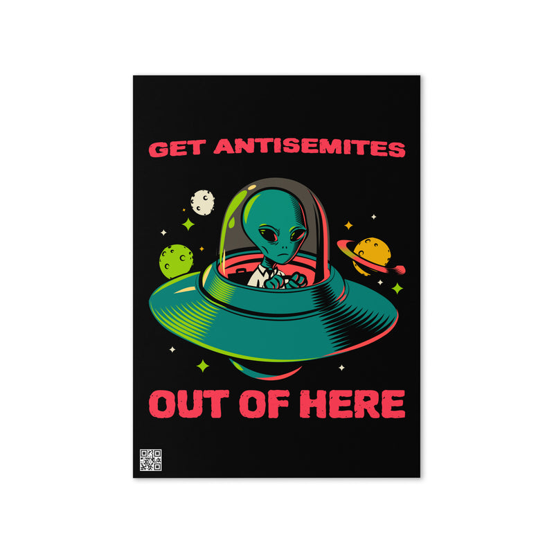 Get Alien Out | Antisemitism | Greeting Card