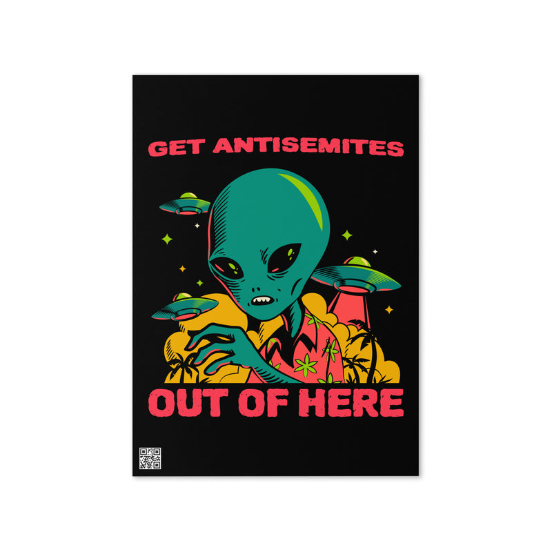 Get Alien Out | Antisemitism | Greeting Card