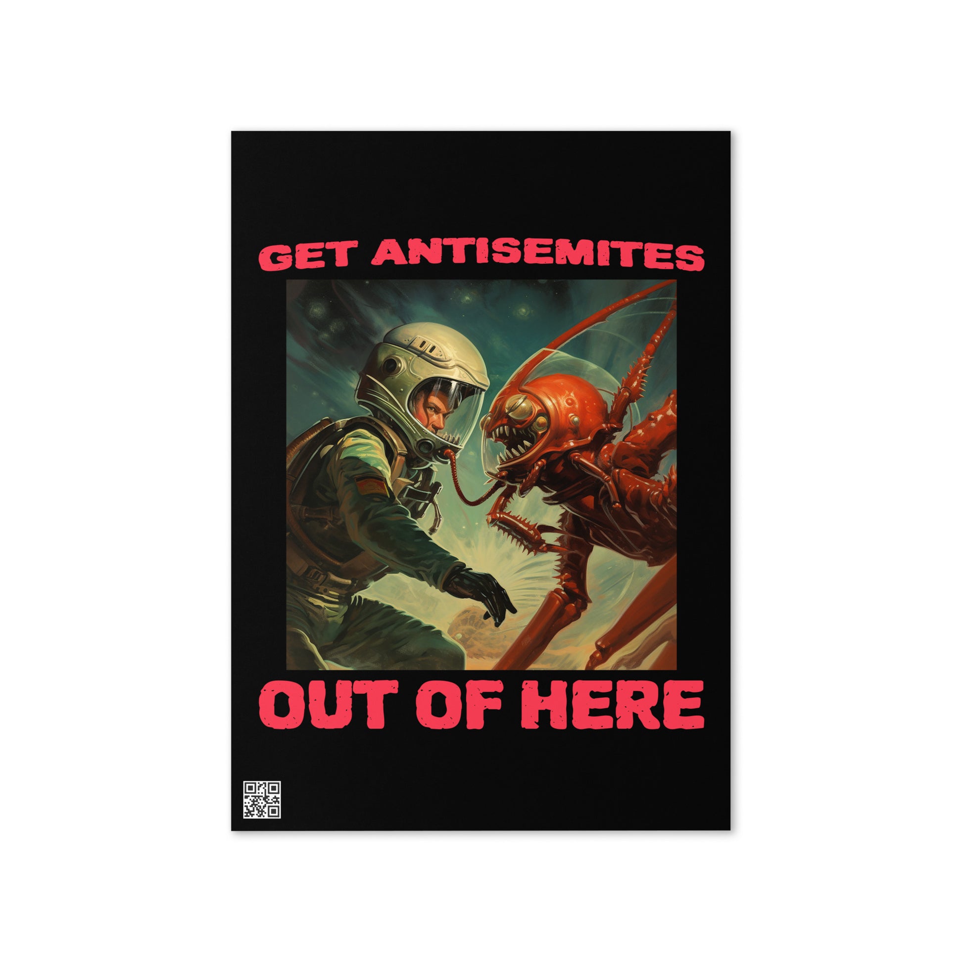Get Alien Out | Antisemitism | Greeting Card