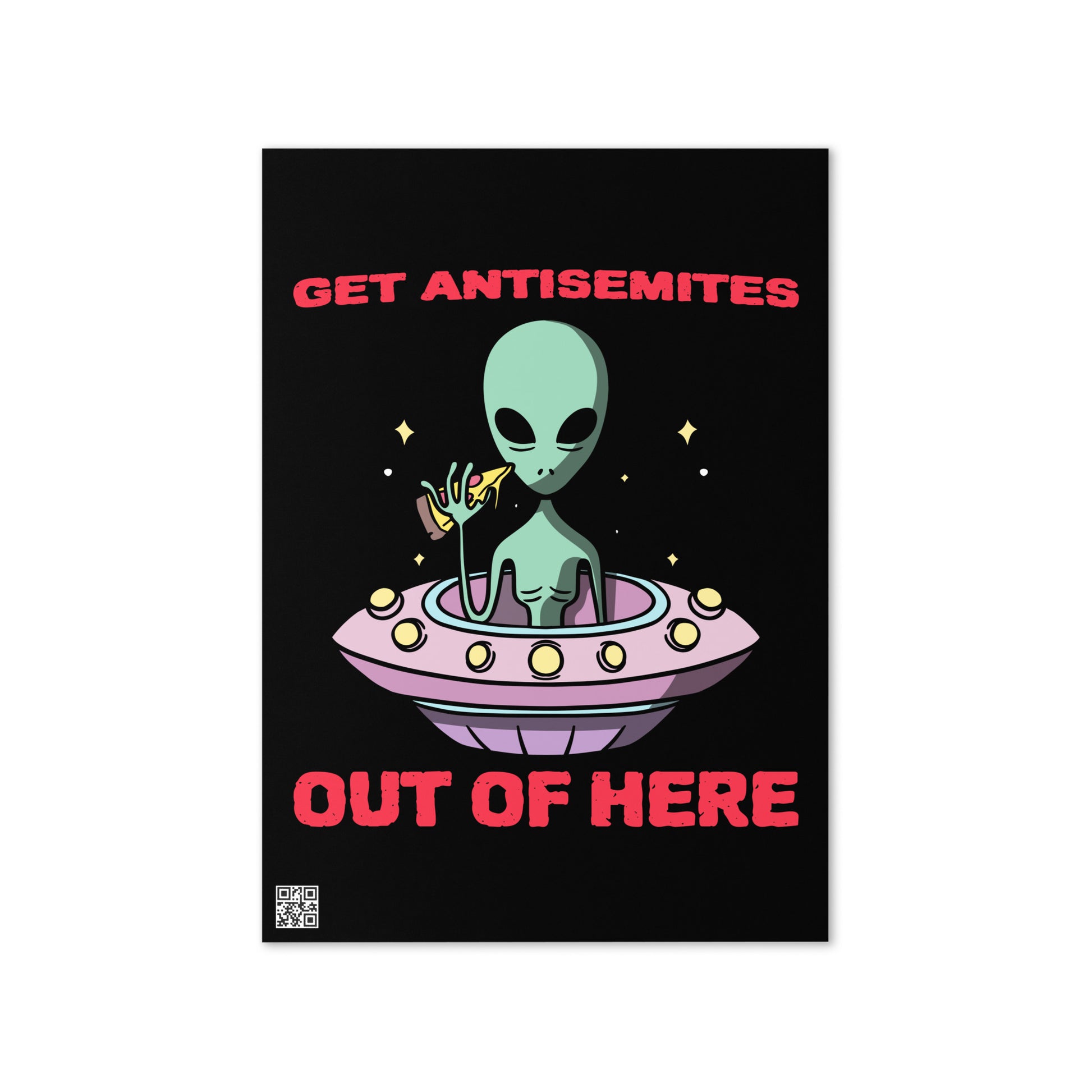 Get Alien Out | Antisemitism | Greeting Card