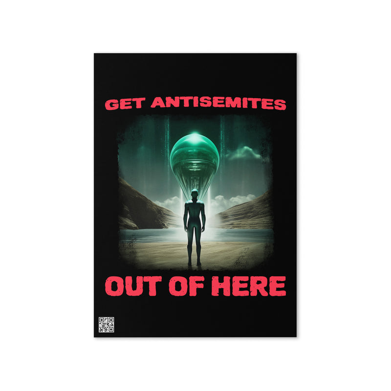 Get Alien Out | Antisemitism | Greeting Card