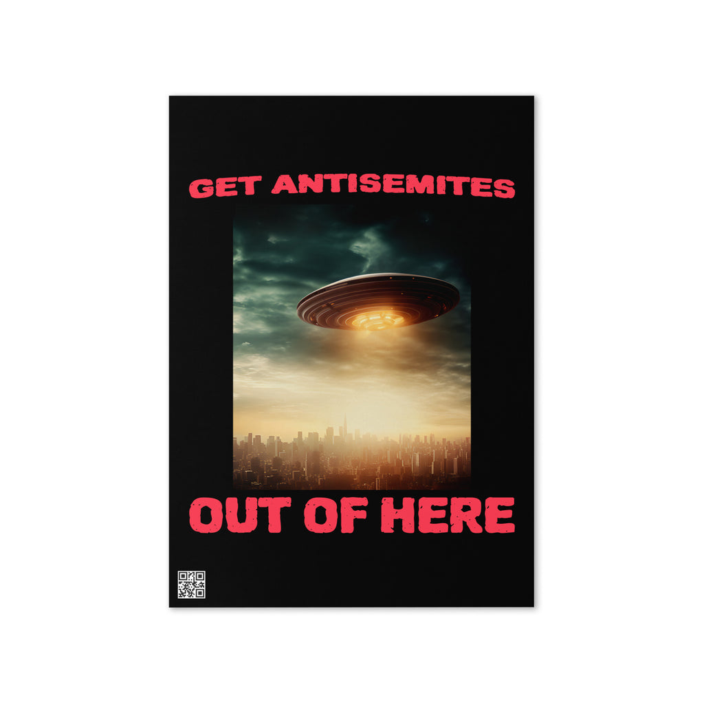 Get Alien Out | Antisemitism | Greeting Card