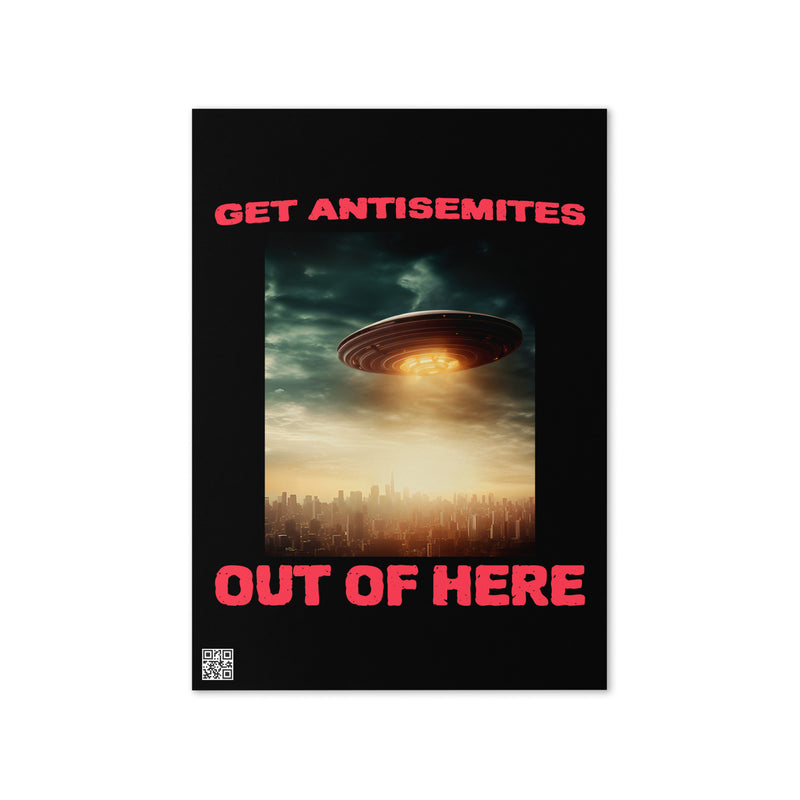 Get Alien Out | Antisemitism | Greeting Card