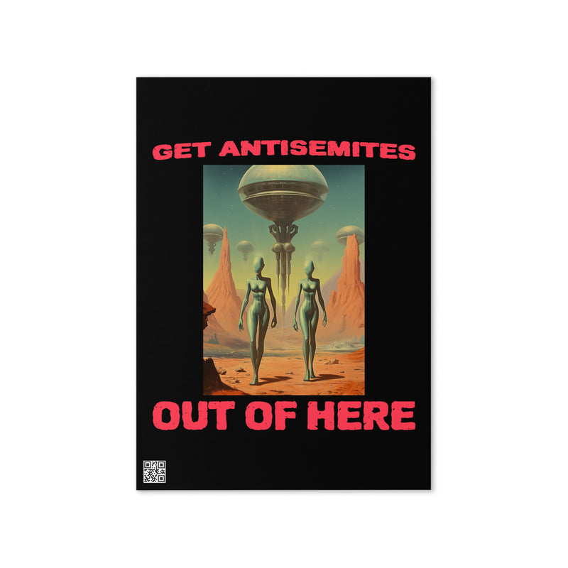 Get Alien Out | Antisemitism | Greeting Card