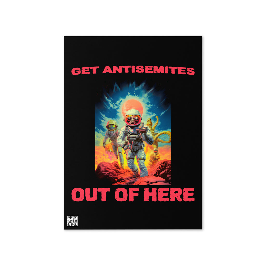 Get Alien Out | Antisemitism | Greeting Card