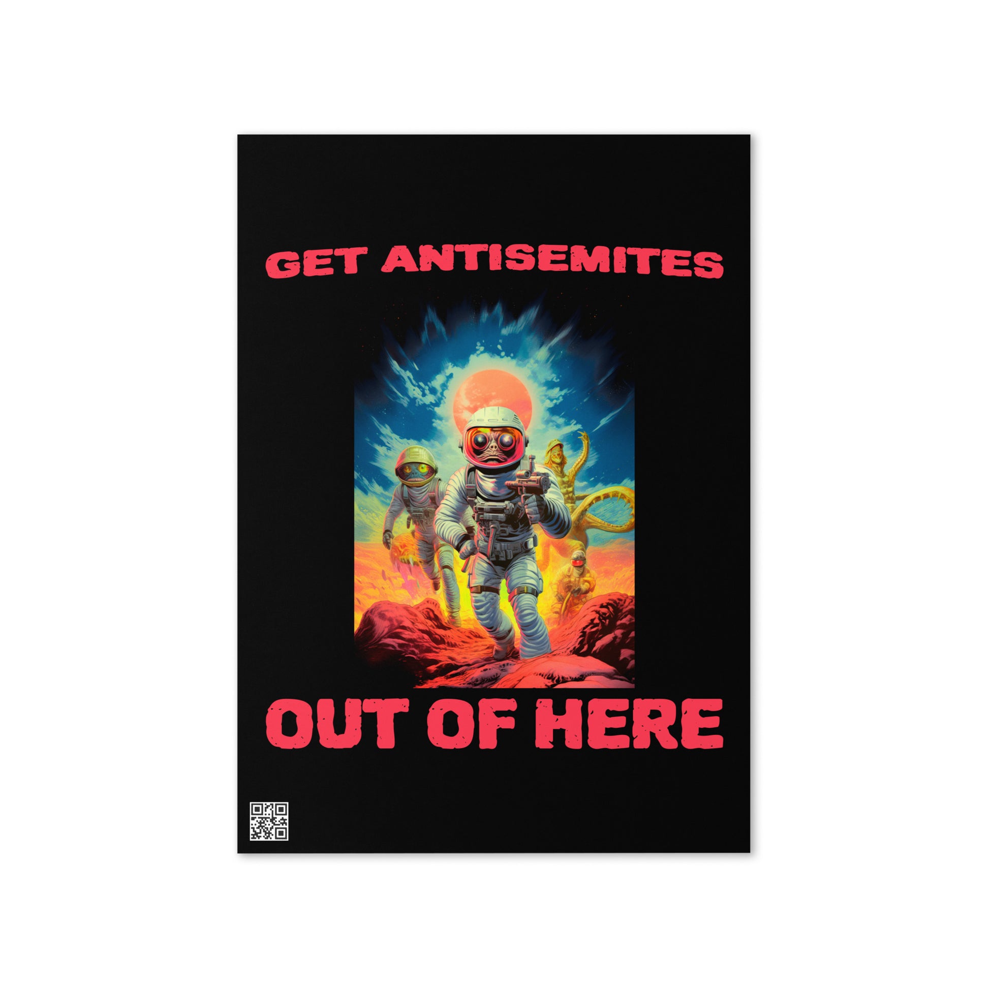 Get Alien Out | Antisemitism | Greeting Card