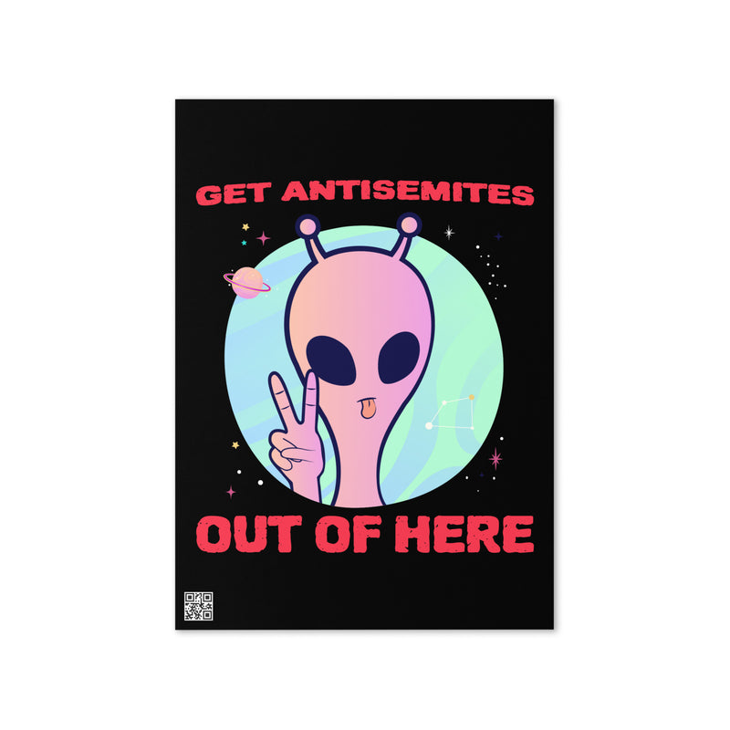 Get Alien Out | Antisemitism | Greeting Card