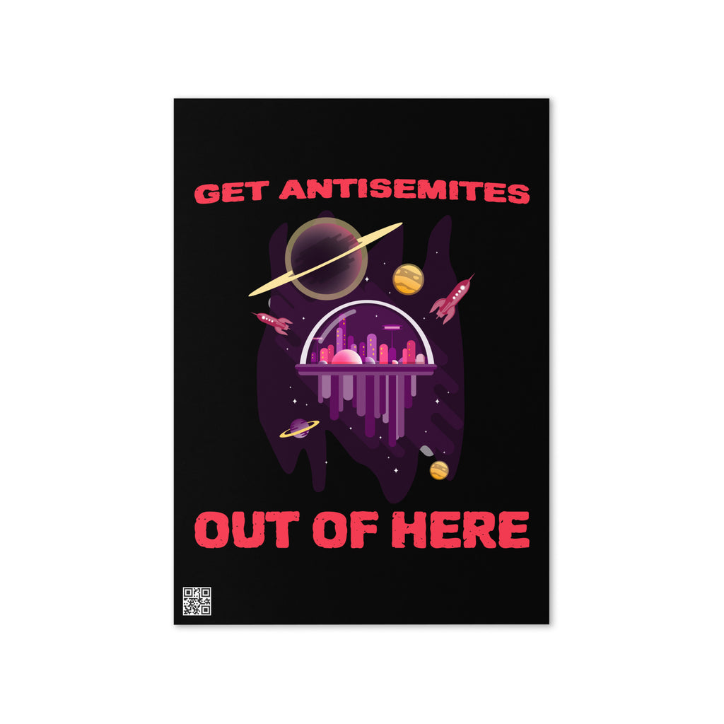 Get Alien Out | Antisemitism | Greeting Card