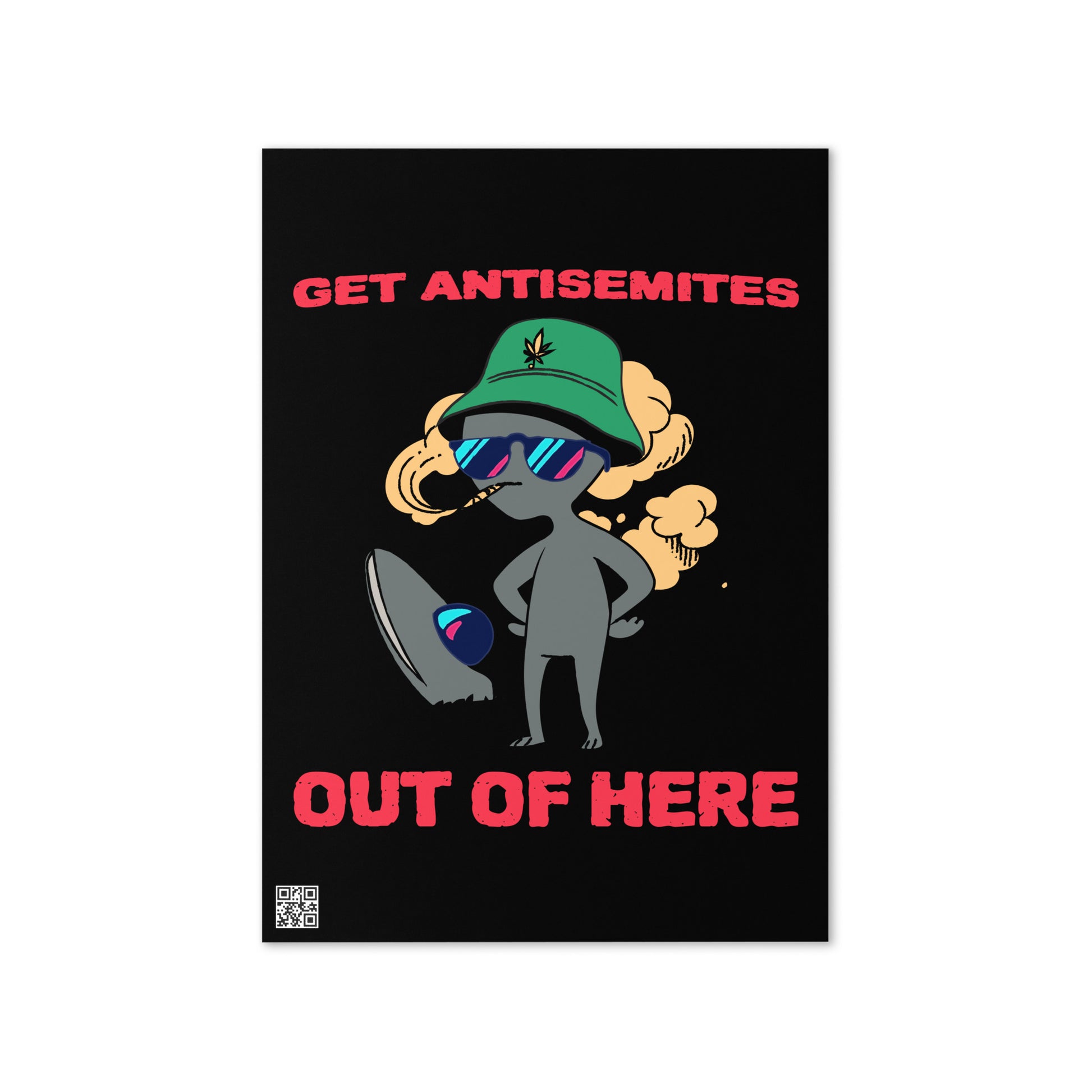 Get Alien Out | Antisemitism | Greeting Card