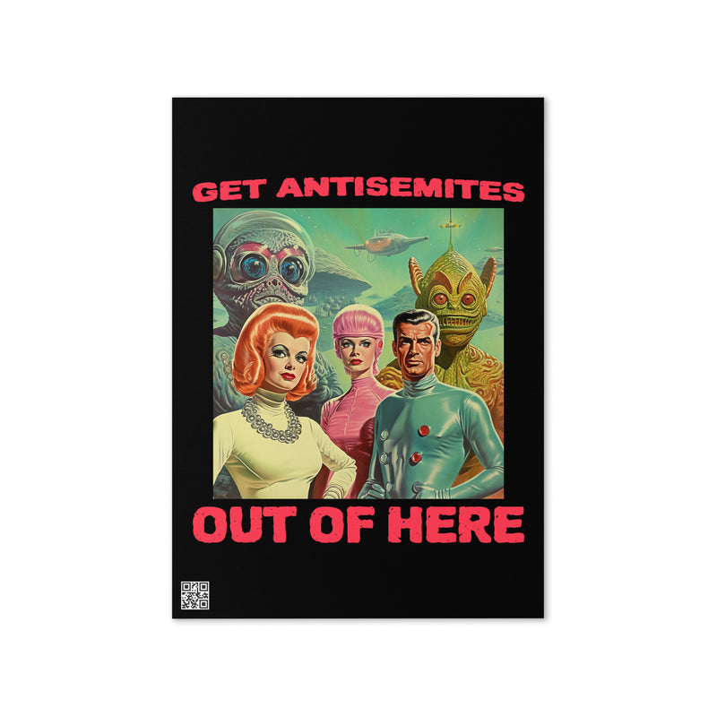 Get Alien Out | Antisemitism | Greeting Card